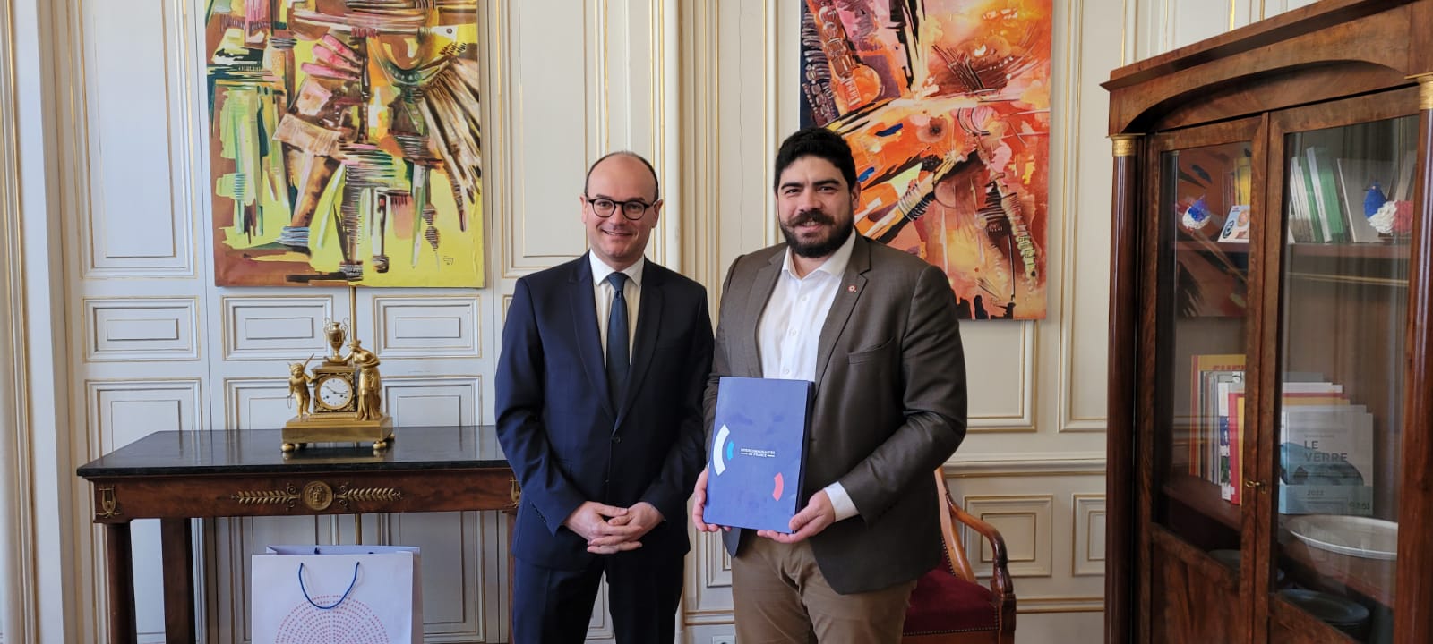 Industrie verte rencontre avec Guillaume Kasbarian DE FRANCE
